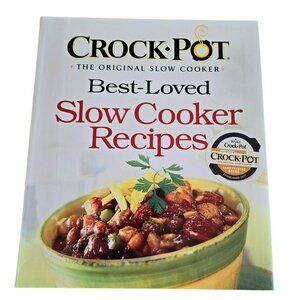 Rival Crock-Pot Best-Loved Slow Cooker 190 Recipes Softcover Cookbook Book